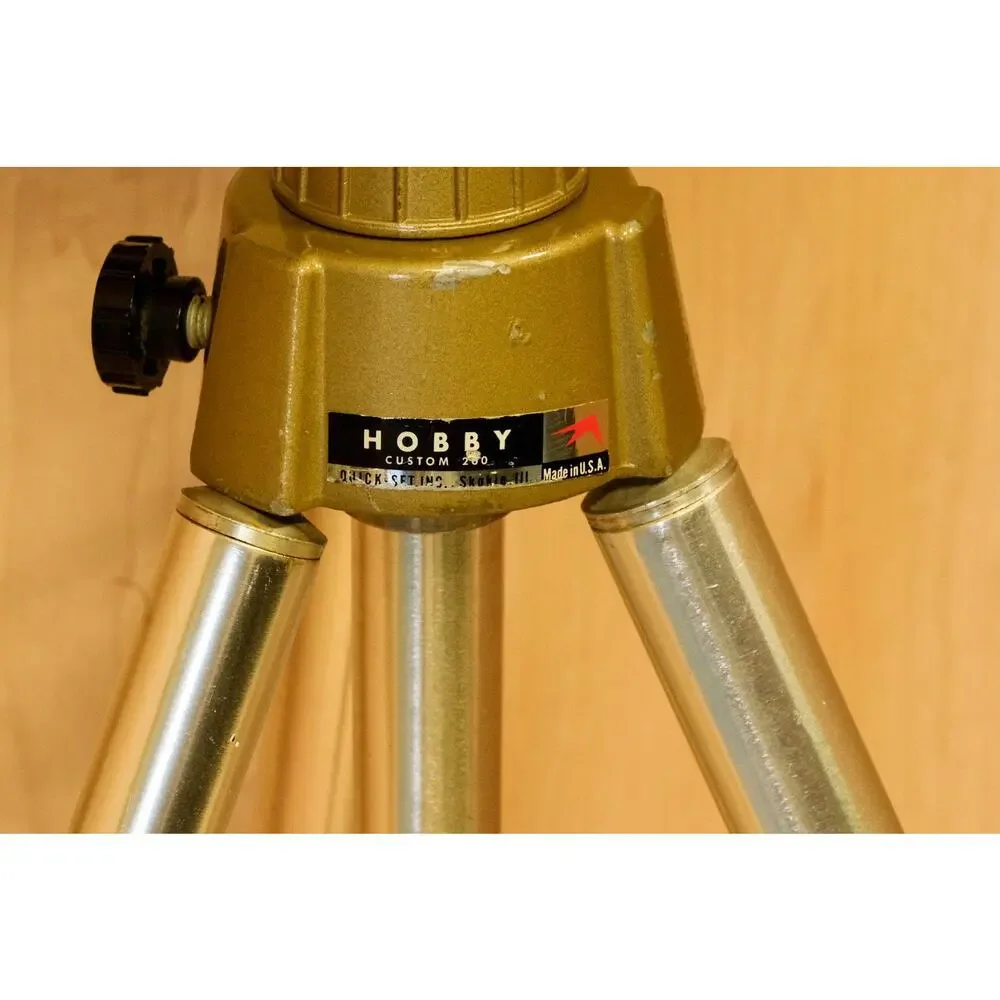 Vintage Quick-Set 250 Tripod Heavy Duty Studio Tripod Photography USA Made
